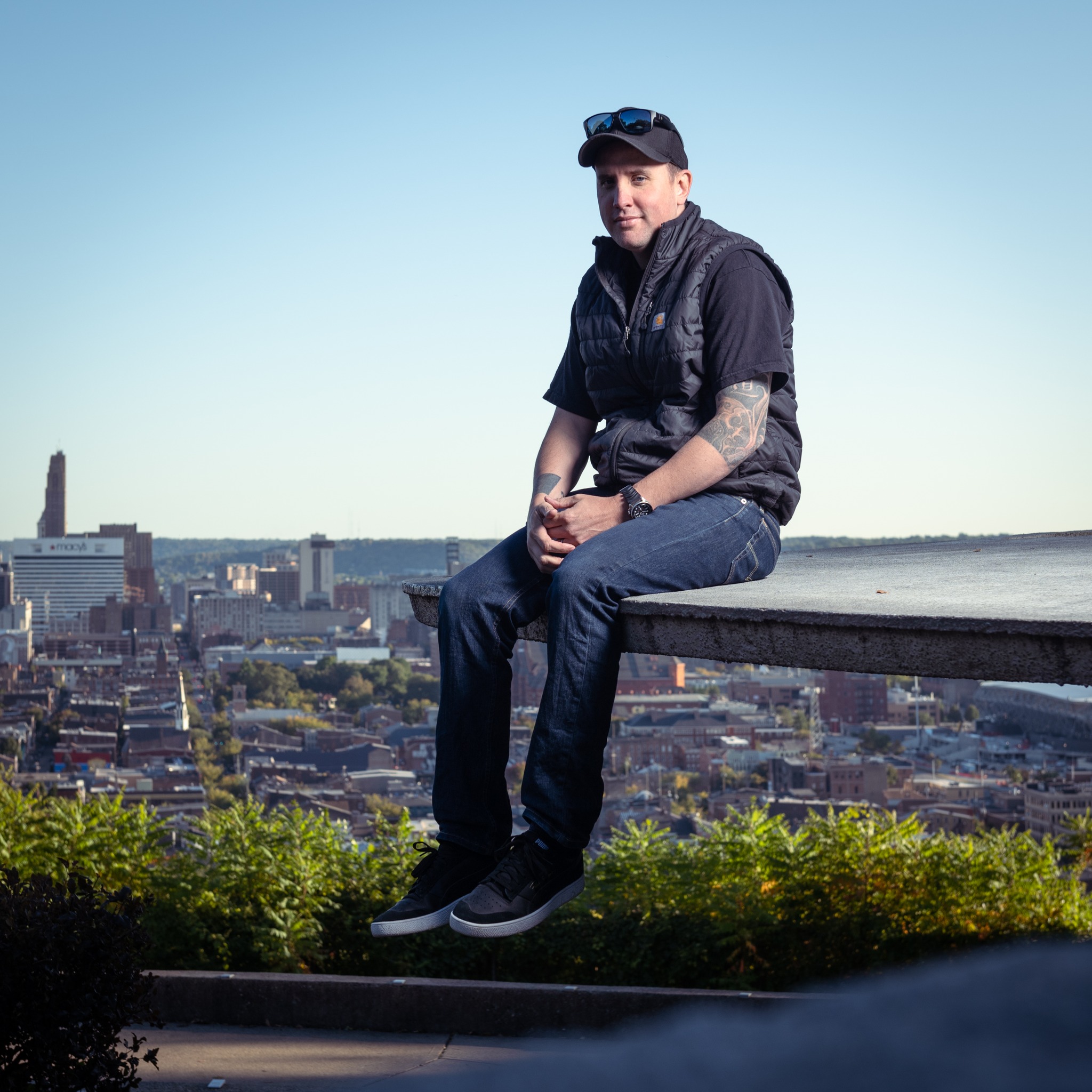 Mike James on the edge